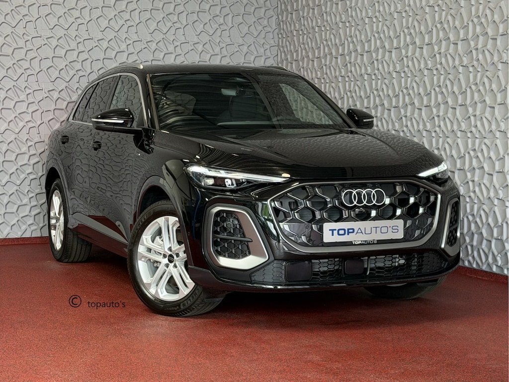 Audi Q5 2.0 TFSI E-HYBRID S-EDITION PASS.DISPLAY LEER PANO QUATTRO 300PK 360CAM TREKHAAK MATRIXX LED ELEK.STOEL. S-LINE S LINE