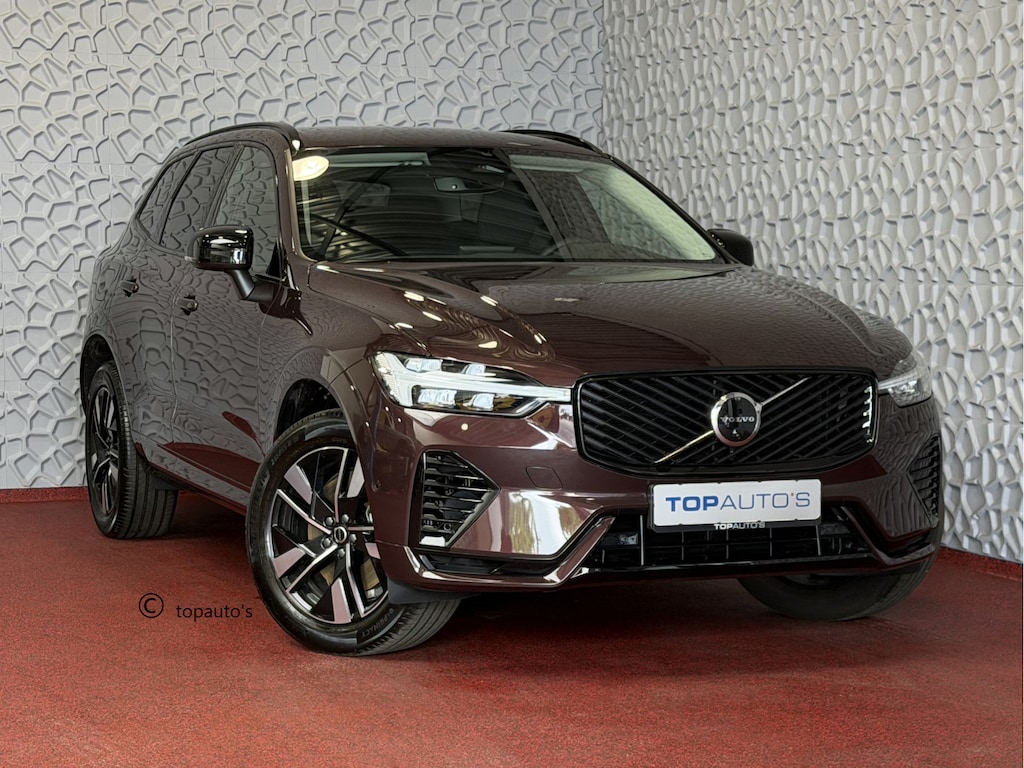 Volvo XC60 2.0 T8 455PK AWD PLUS DARK NIEUWE AUTO HARMAN KARDON 360.CAM STOEL/STUUR VERW LEER