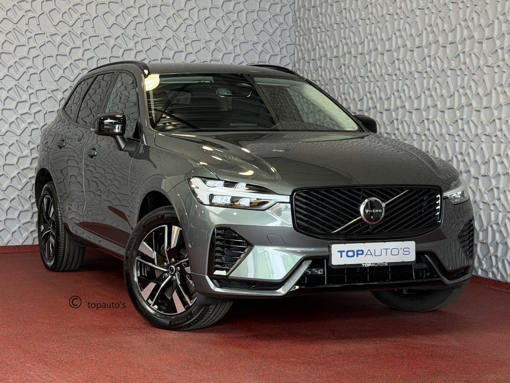 Volvo XC60 2.0 T8 455PK AWD PLUS DARK NIEUWE AUTO HARMAN KARDON 360.CAM STOEL/STUUR VERW LEER