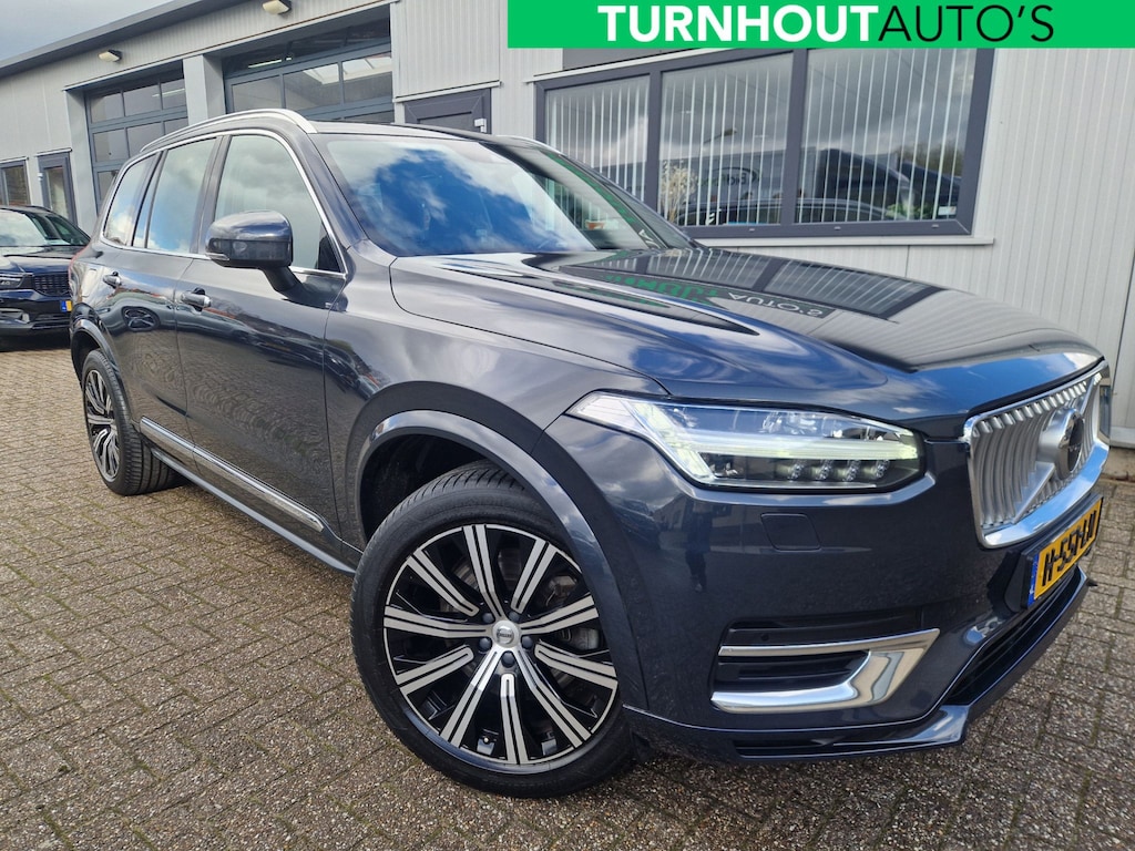 Volvo XC90 T8 Recharge AWD Massage | Harman Kardon | Inscription Plus Line (luxe lederen interieur, stoel ventilatie voor, voorstoel(en) met massagefunctie) en Scandinavian Line (achterstoelen verwarmd, stuur verwarmd) lichtmetalen velgen 22"