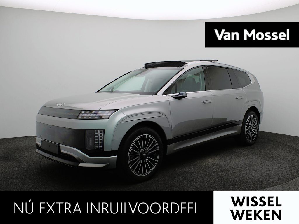 Hyundai Ioniq 9 Lounge AWD+ 6p. 110.3 kWh | Camerabeeld Buitenspiegels | Warmtepomp | Stoelen vóór & achter, verwarmbaar | Vehicle to Load | Blind-spot View Monitor |