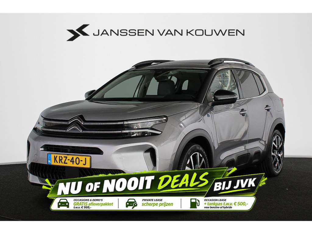 Citroën C5 Aircross 1.6 Plug-in Hybrid 225 Shine Pack Pano Leder Stoelverwarming 360-Camera