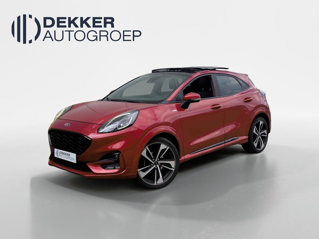 Ford Puma 1.0 EcoBoost Hybrid 155 pk ST-Line X Panoramadak - Winter Pack, Elektrische achterklep - Bliss
