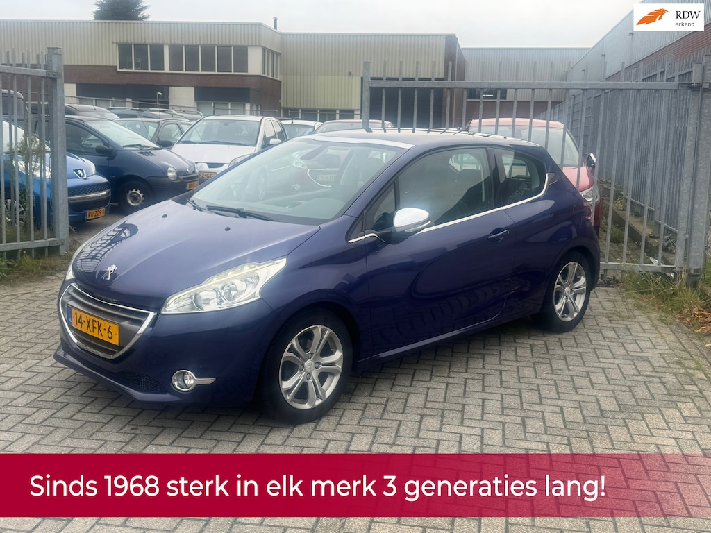 Peugeot 208 1.4 VTi Allure 95PK! NL AUTO NAP! PANORAMA l LEER l Navi l PDC l CRUISE l Airco ECC l LMV! TOPSTAAT l Dealer OH!