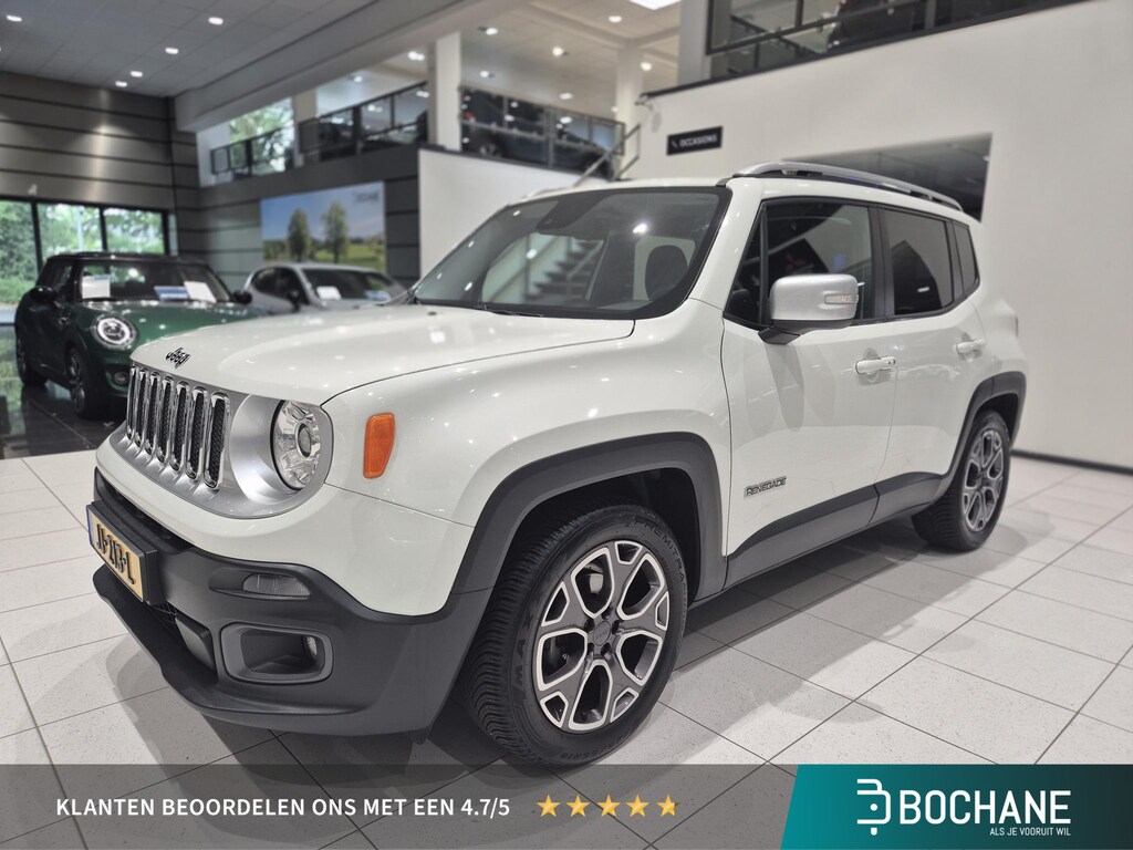 Jeep Renegade 1.4 MultiAir Limited | Trekhaak | Navigatie | Lichtmetalen Velgen 18” | All-Season banden |