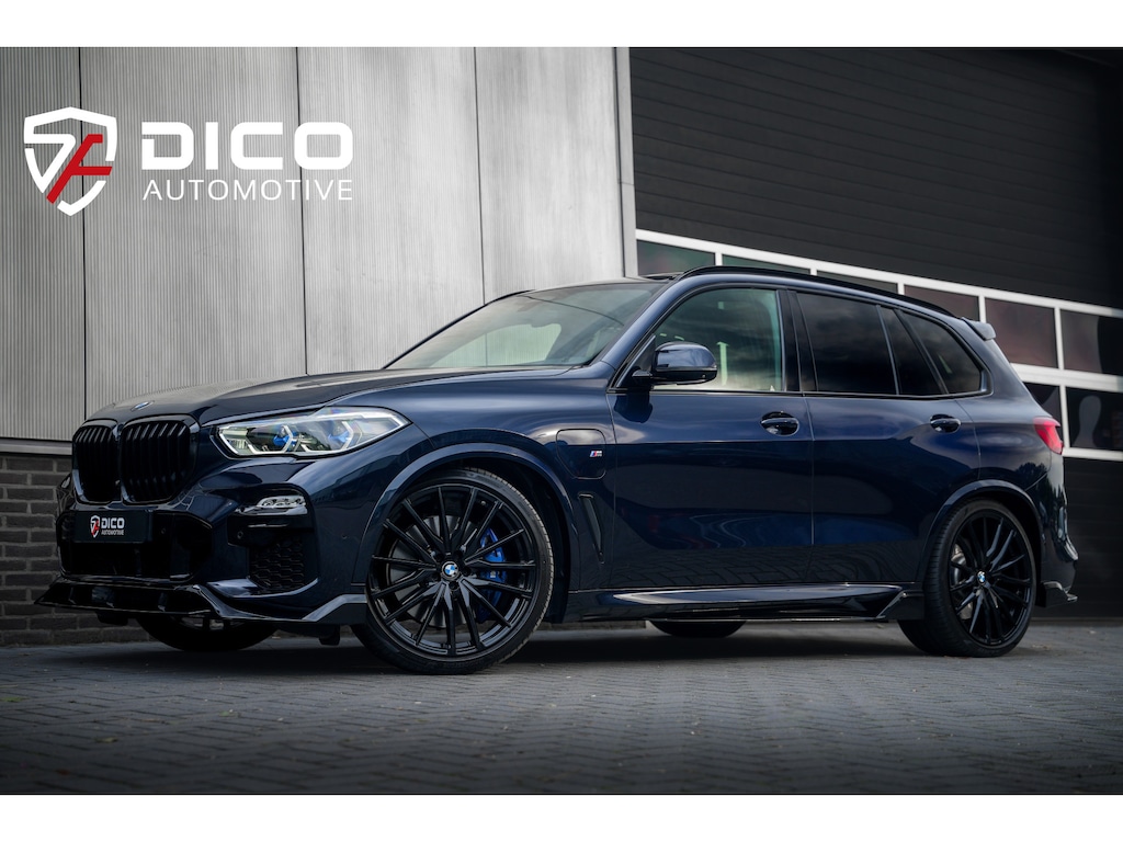 BMW X5 xDrive45e 394 pk High Executive M-Sport /Pano-Dak /Night Vision /Laser /HUD /H&K /360° Camera / M-Sportstoelen/ Stoelventilatie /Soft-Close /Luchtvering/ 22''LMV