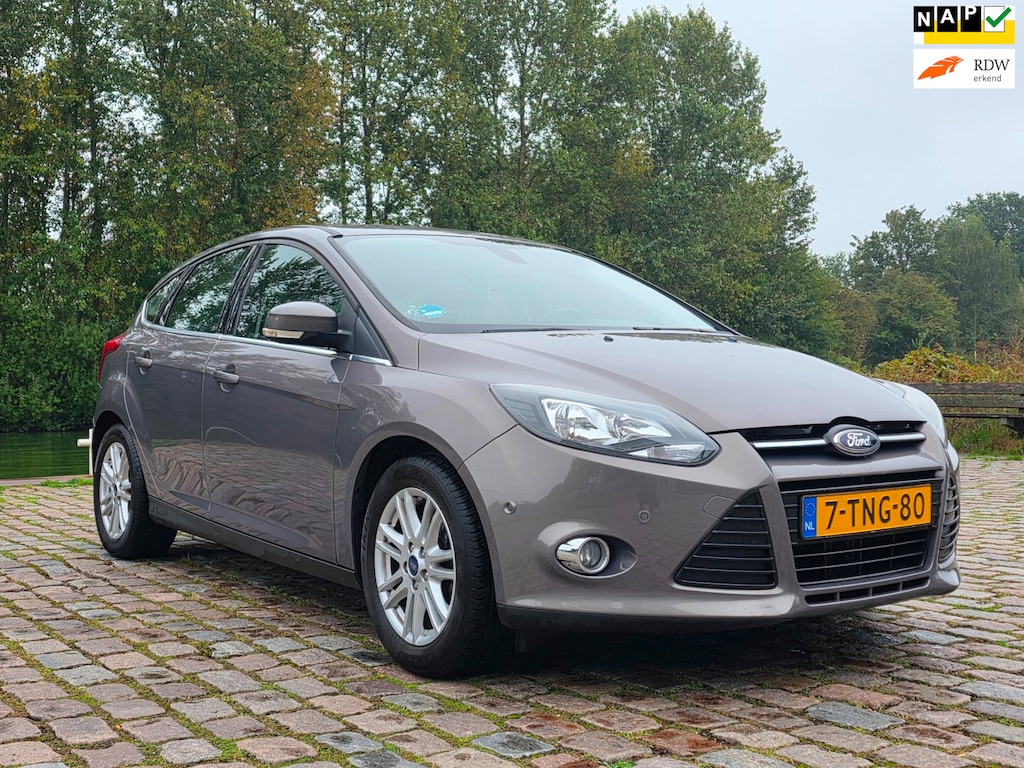 Ford Focus 1.0 EcoBoost Edition Plus Zeer netjes parkeer sensor cruis control airco cv op afs keeles