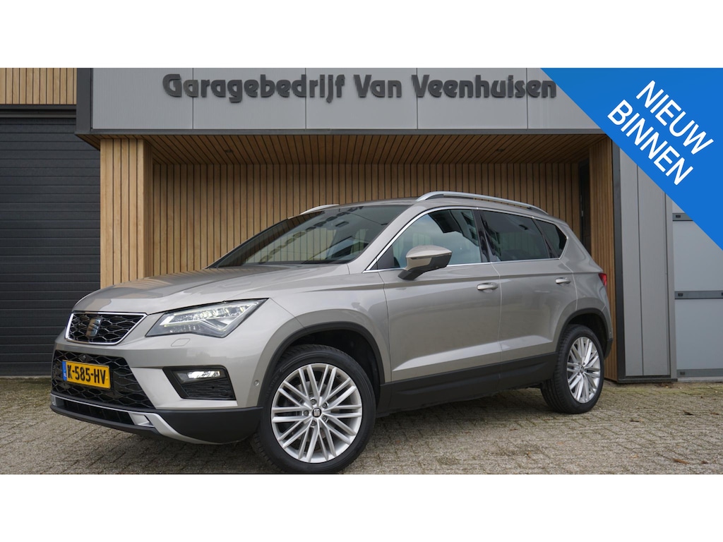 SEAT Ateca 1.4 EcoTSI 150pk Xcellence Pano.Dak Leder 360-View 18inch LM Trekhaak Sfeerverlichting *Complete Ateca*