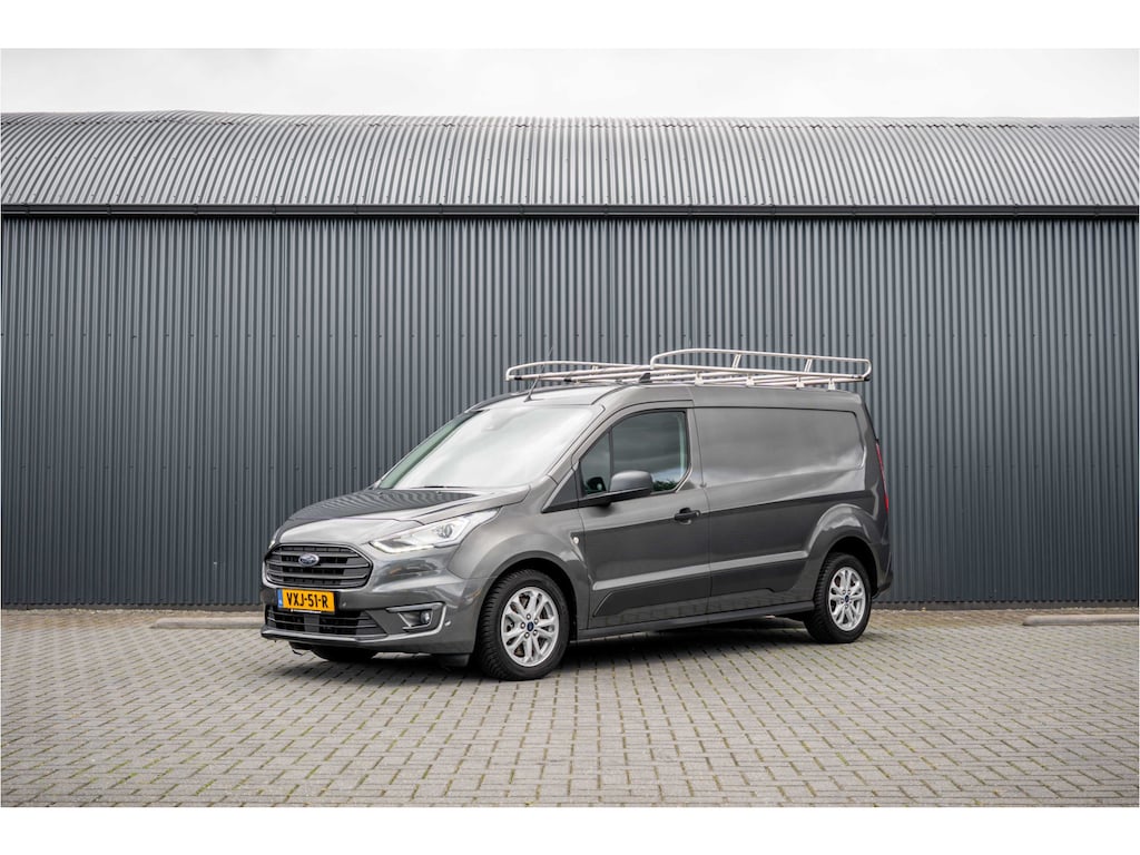 Ford Transit Connect 1.5 EcoBlue L2H1 | 3-Zits | Camera | Carplay | Cruise | PDC | Airco | Trekhaak | Imperiaal