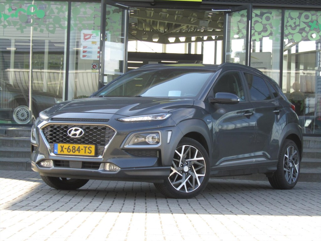 Hyundai Kona Electric EV 204pk 2WD Aut. Premium / Navigatie / Camera / Leder / Stoelverwarming - Koeling / Blindspot / Zeer Compleet