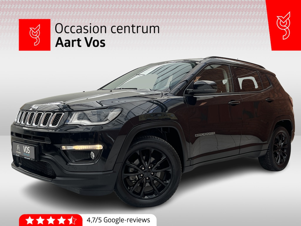 Jeep Compass 1.3T Limited Automaat | Stuur-en stoelverwarming | Achteruitrijcamera | Parkeersensoren voor + achter | Navigatie |