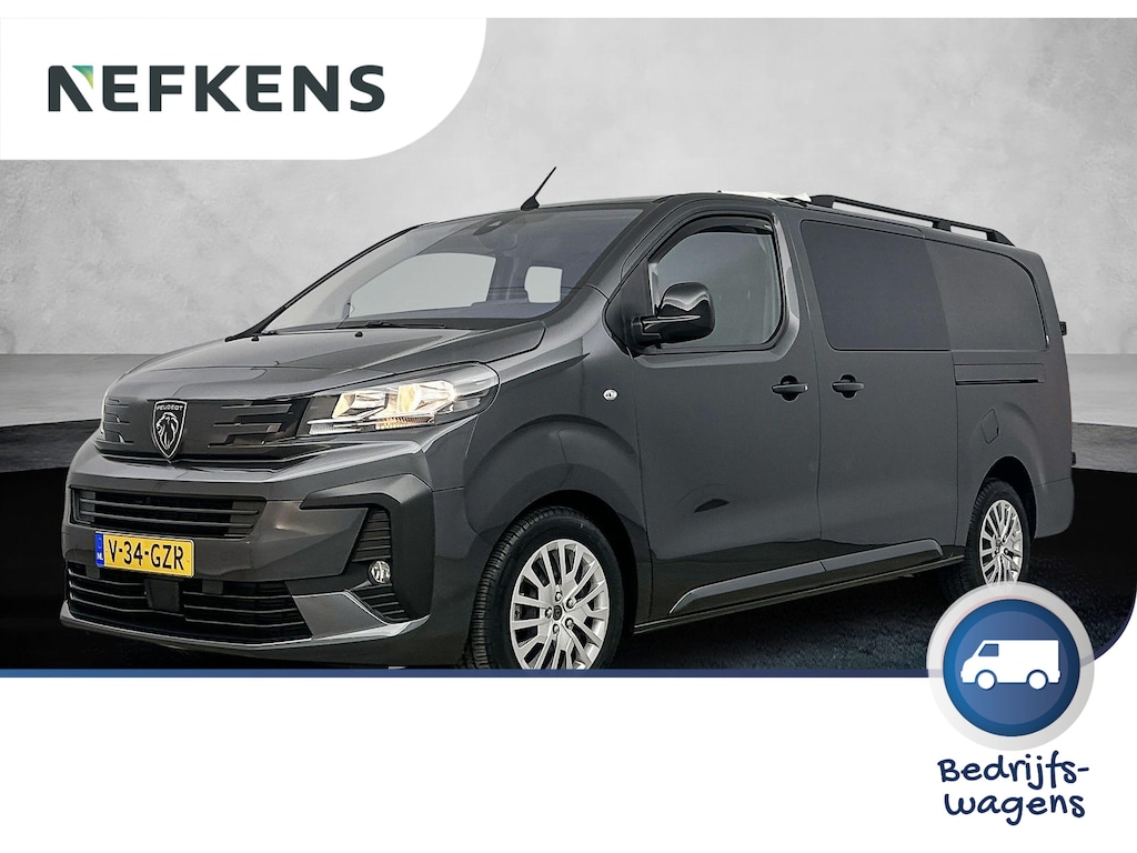 Peugeot Expert 180 pk DC L2 | Automaat | DUBBEL CABINE | Navigatie | CarPlay | Camera | Lederen Bekleding