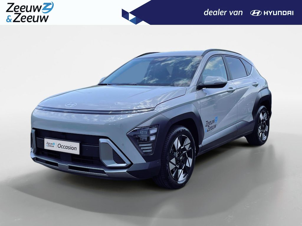 Hyundai Kona 1.6 GDI HEV Premium | Lederen bekleding| Stoelverwarming V+A | Bose |360 graden camera|