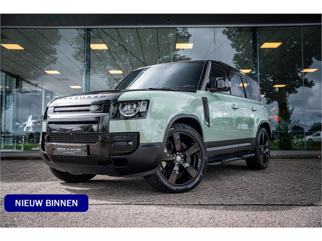 Land Rover Defender 110 2.0 P400e 110 X ** 75 Limited Edition ** Panodak ** Cold Climate ** Trekhaak ** Treeplanken NP 126 K ** EV Rijbereik tot 51km **