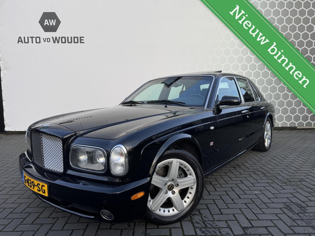 Bentley Arnage 6.8 V8 T 460PK Schuifdak Zwart Leer Schuifdak
