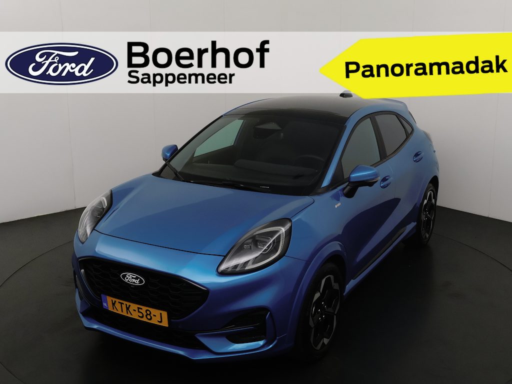 Ford Puma Hybrid ST-Line X 155PK | Winter Pack | Pano | 360° Camera | B&O | Matrix LED | El. a. klep | Adapt. cruise
