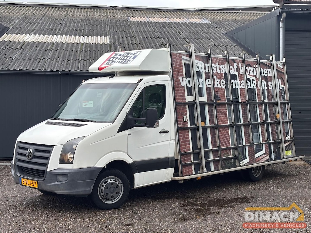 Volkswagen Crafter Euro 5 - 5 cil 2.5 L diesel - glaswagen glasservice - airco - Michelin banden
