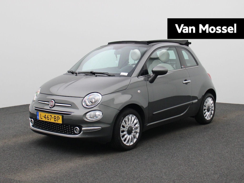 Fiat 500C 1.0 Hybrid Star | Cabrio | Parkeer sensoren | Navigatie | Half leder | LMV | Cruise control | Airco | Lage km stand