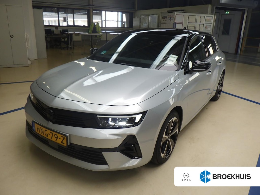 Opel Astra 1.2 Turbo Hybrid GS | Cruise control adaptief | Electronic climate controle | Elektrisch glazen panorama-dak