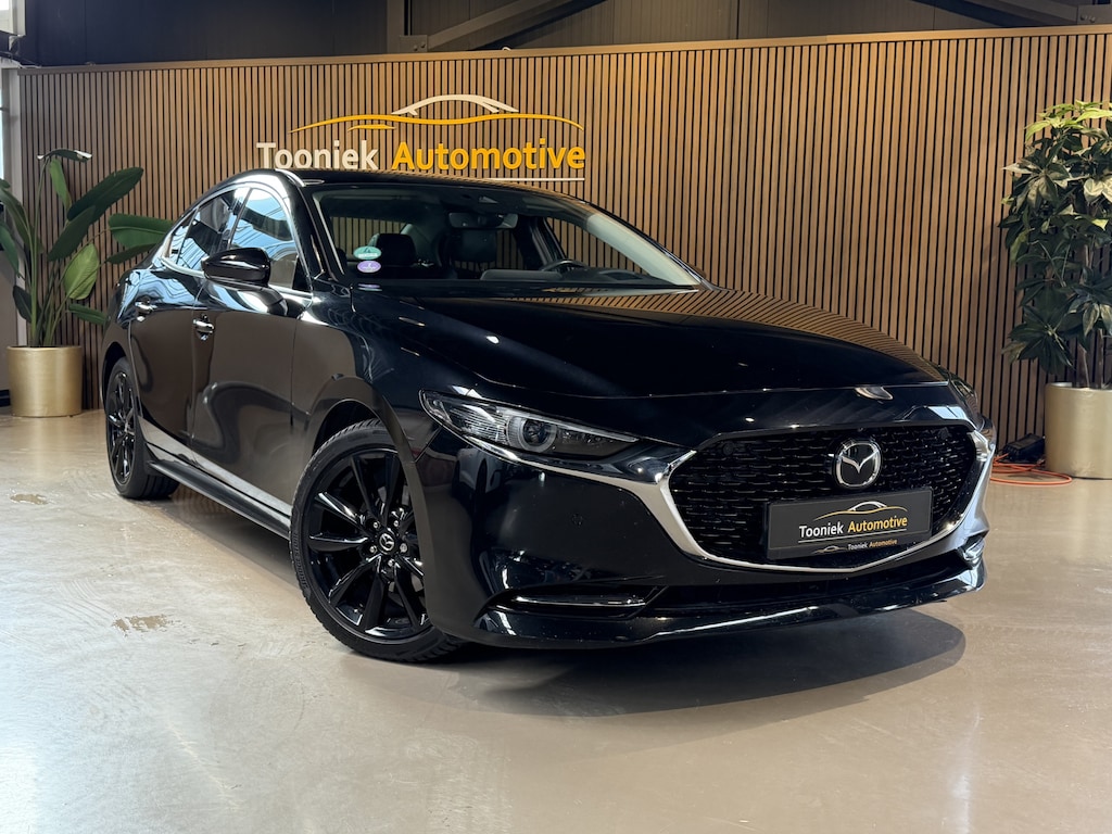 Mazda 3 2.0 e-SkyActiv-X M Hybrid 186 Luxury NAVIGATIE | ACHTERUITRIJCAMERA | LEDER | HEAD UP DISPLAY