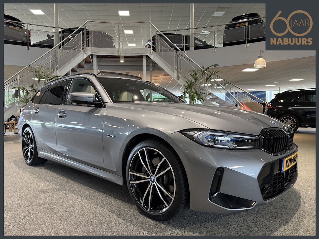 BMW 3-Serie Touring 330e M-sport, Pano, H/K, Adaptive, Dealer onderhouden