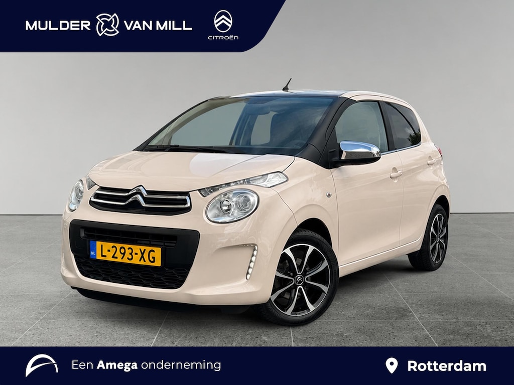 Citroën C1 5-deurs Shine 1.0 VTi 72pk | APPLE CARPLAY / ANDROID AUTO | CAMERA | AIRCO | LM-VELGEN | ALL SEASON BANDEN | BLUETOOTH |