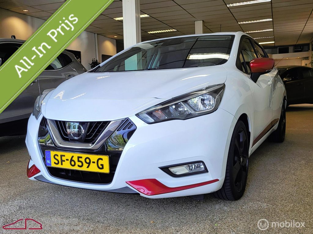Nissan Micra 0.9 IG-T N-Connecta N-Line *NL, NAVI, CLIMA, RIJKLAARPRIJS!*