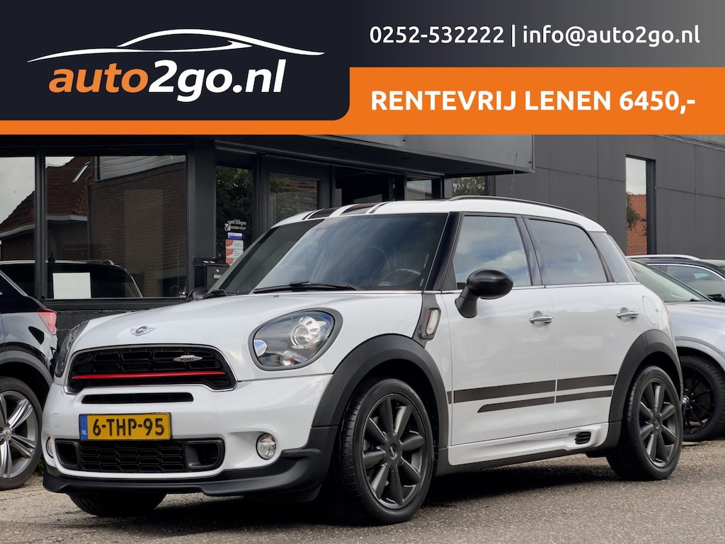 MINI Countryman 1.6 Cooper S WORKS-DESIGN 101D.KM! PANODAK LEDER NAVI AIRCO LED LMV PDC