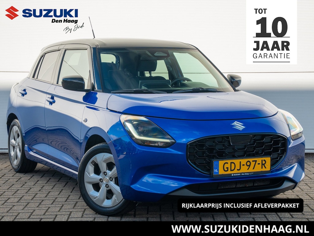 Suzuki Swift 1.2 Select Smart Hybrid| Apple/Android carplay| Adaptive cruise| Stoelverwarming| Camera| Parkeersensoren| Blindspot|