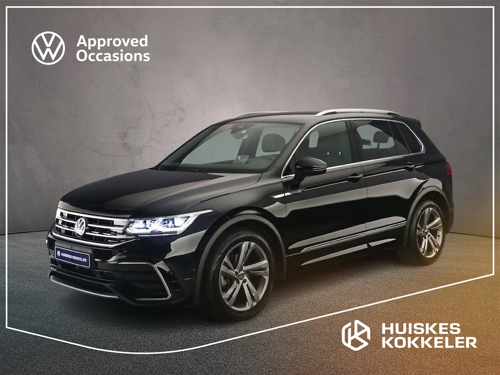 Volkswagen Tiguan 1.5 TSI R-Line 150pk DSG Automaat, Trekhaak, Adaptive cruise control, Head-up display, 360 camera, Navigatie, App-connect, Elektrische achterklep