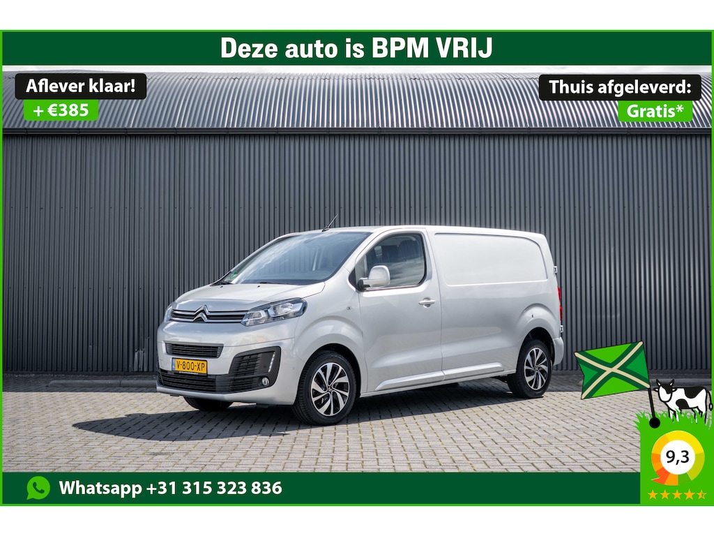 Citroën Jumpy 2.0 BlueHDi 120PK | Nieuwstaat | 3-Zits | Camera | Carplay | Cruise | PDC | Airco