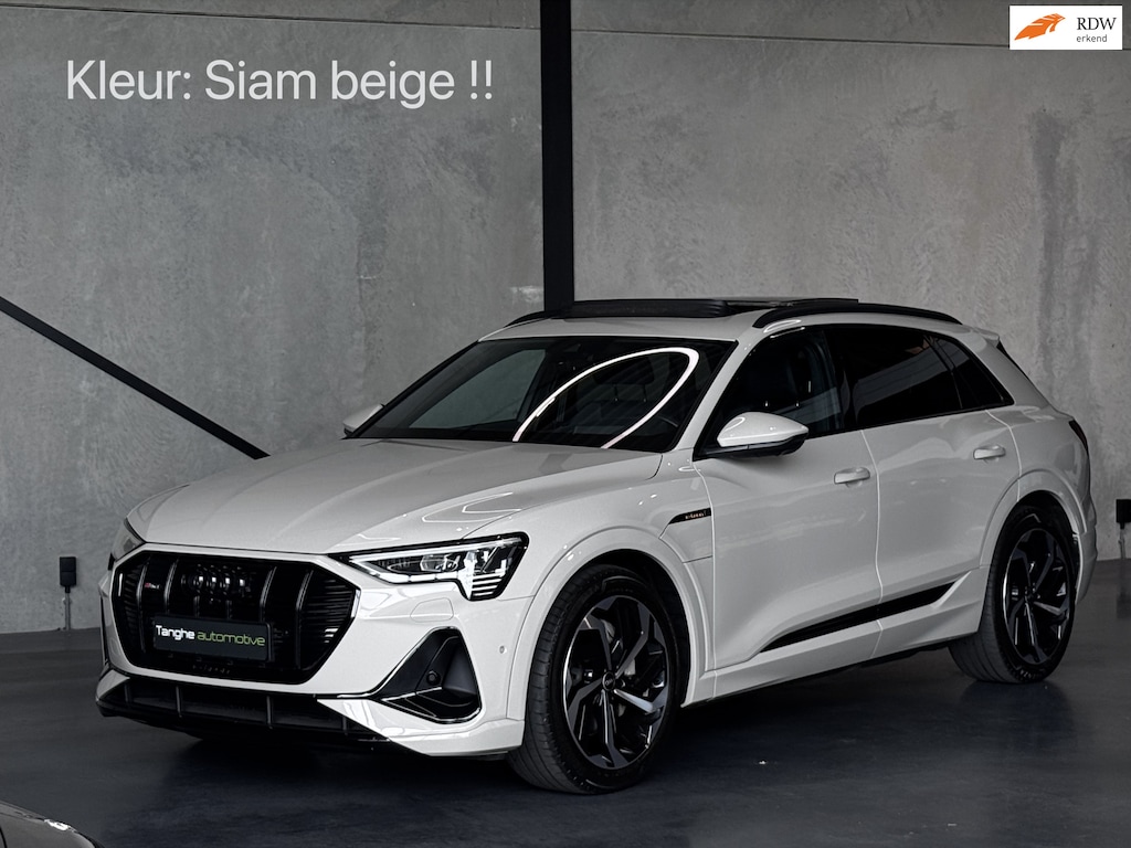 Audi E-tron 55 S edit, Pano, 360°, B&O, HeadUp, Siam Beige
