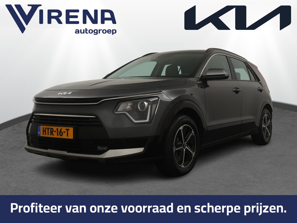 Kia Niro Hybrid 1.6 GDi DynamicLine - Climate Control - Adaptieve Cruise Control - Lichtmetalen Velgen - Navigatie - Fabrieksgarantie tot 05-2032