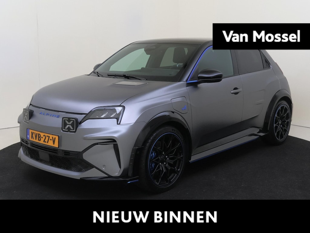 Alpine A290 GT Performance 52 kWh | Signature Bleue | Pack Safety | Pack Driving | Franse Vlag | Draadloos Laden | Verwarmbaar Stuur |