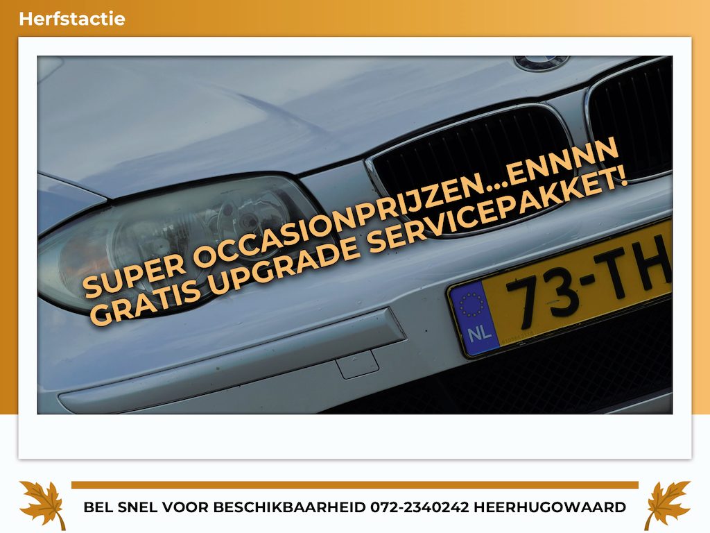 BMW 1-Serie 118i Executive - Titansilber Metallic - Clima/Cruise - Nette Auto
