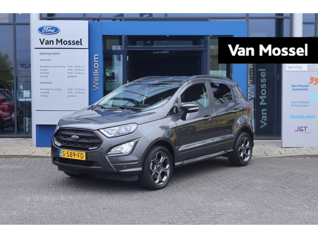 Ford EcoSport 1.0 EcoBoost ST-Line | Cruise Control | Achteruitrij Camera | Pakeersensoren Voor/Achter | B&O | Dodehoeksdetectie | Navigatie |