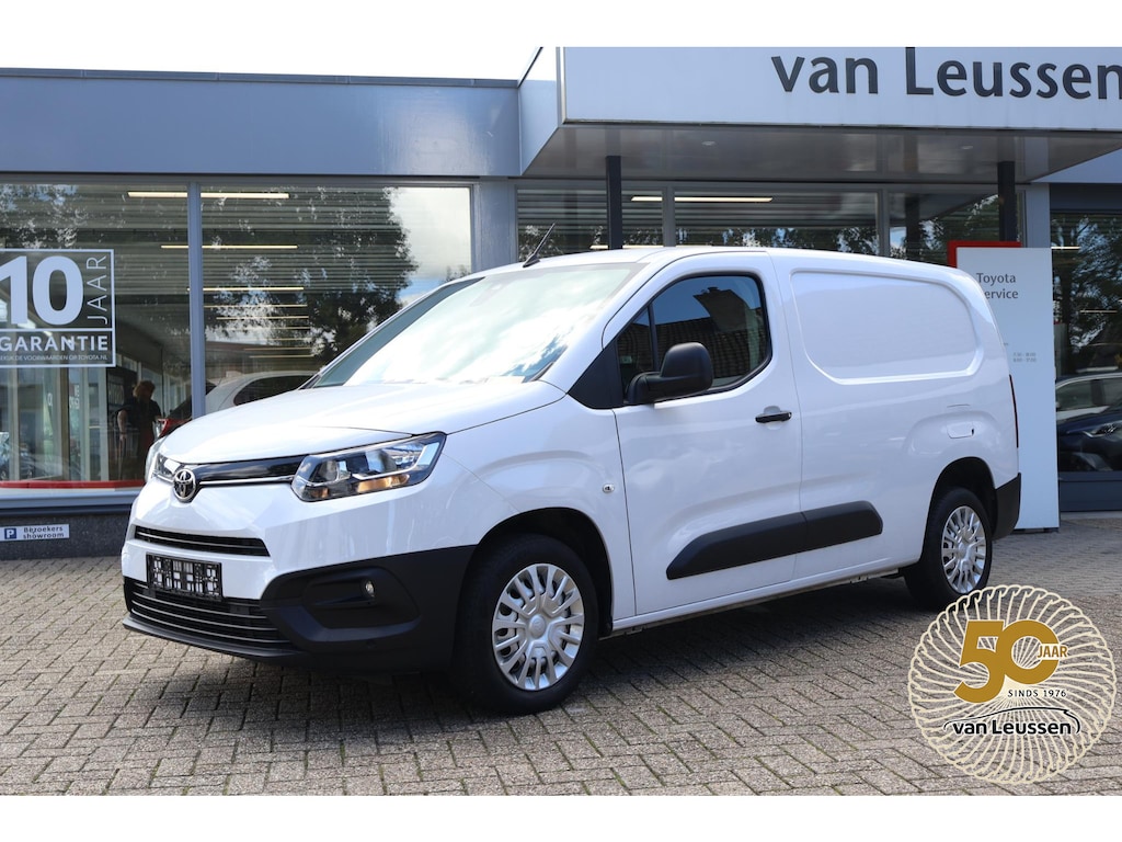 Toyota ProAce City 1.5 D-4D Prof Long 3-PERS AIRCO CRUISE BETIMMERD P-SENSOREN DAB APPLE/ANDROID 6-SPEED