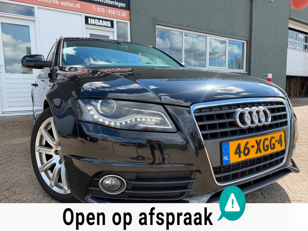 Audi A4 Avant 1.8 TFSI Pro Line S met parkeersensoren en navigatie en bluetooth telefoon en cruise controle en airco