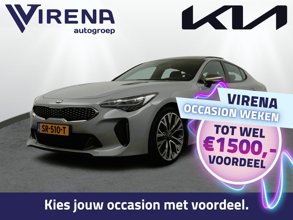 Kia Stinger 2.0 T-GDI GT-Line - GT-Line - Leer -  Automaat - 256 PK - Panorama dak - Perfecte staat -