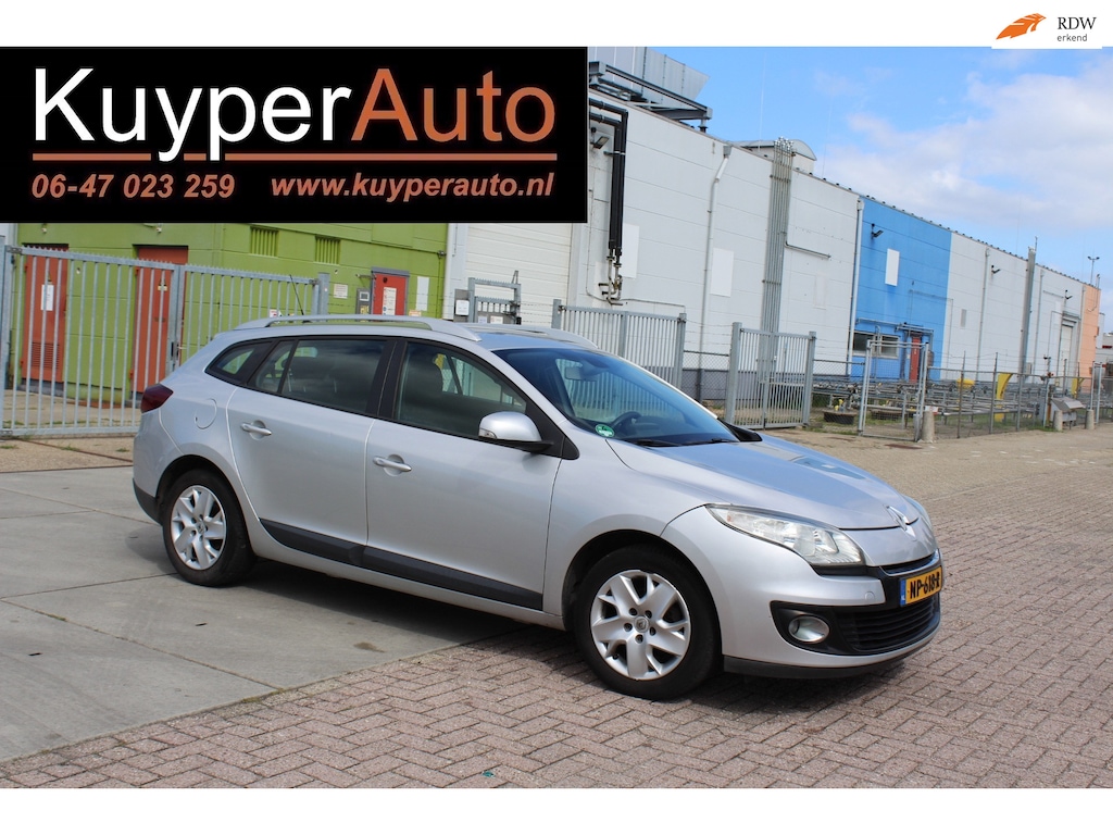 Renault Megane Estate 1.5 dCi Expression navi clima cruise trekhaak
