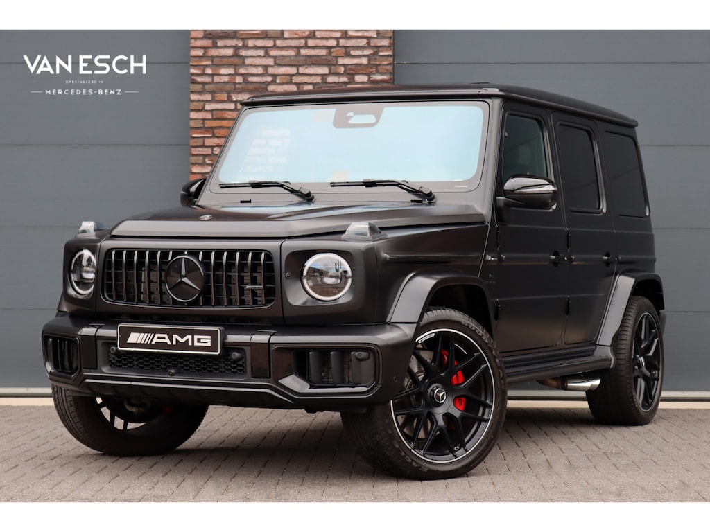 Mercedes-Benz G-klasse AMG 63 V8 | Facelift | Techniekpakket | Performance-pakket | Distronic | AMG Drivers Package | Burmester | Nappa Leder | Verwarmd Stuurwiel | Trekhaak | Keyless Go | Massage | Matte PPF |