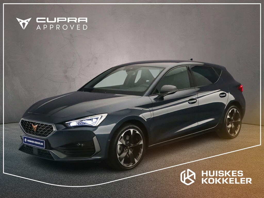 CUPRA Leon Business 1.4 TSI eHybrid 204pk DSG Automaat Adaptive cruise control, Achteruitrijcamera, Navigatie, Stoelverwarming, LED koplampen, Stuurwiel verwarmd