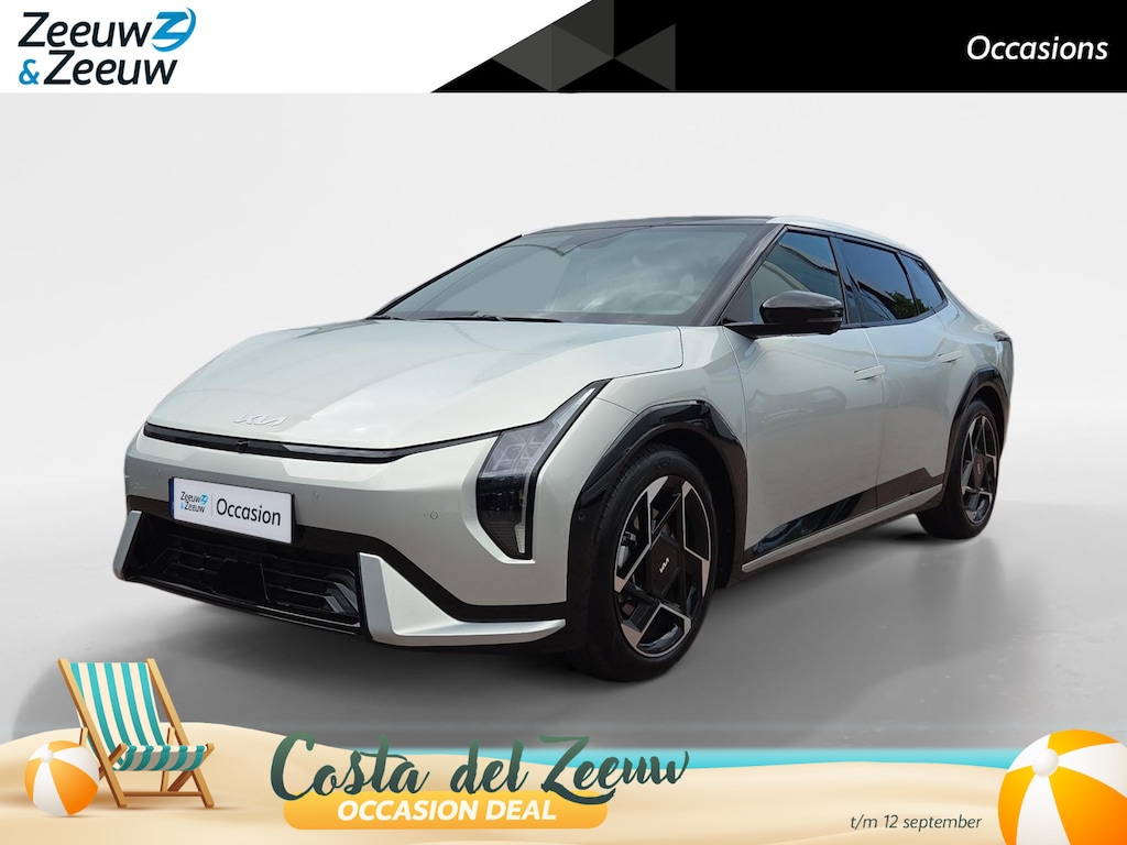 Kia EV4 GT-PlusLine 81.4 kWh Meest luxe uitvoering | 204 PK | Metallic lak | Fabrieksgarantie t/m 6-9-2032 + 3x 1 jaar*| NAP