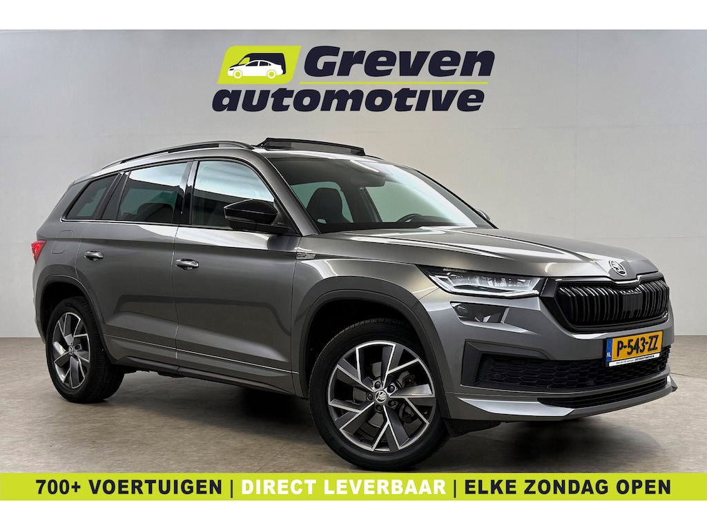 Skoda Kodiaq 1.5 TSI Sportline Business 7p. | Pano | Camera | Virtual | Memory | Carplay | Cruise | Trekhaak