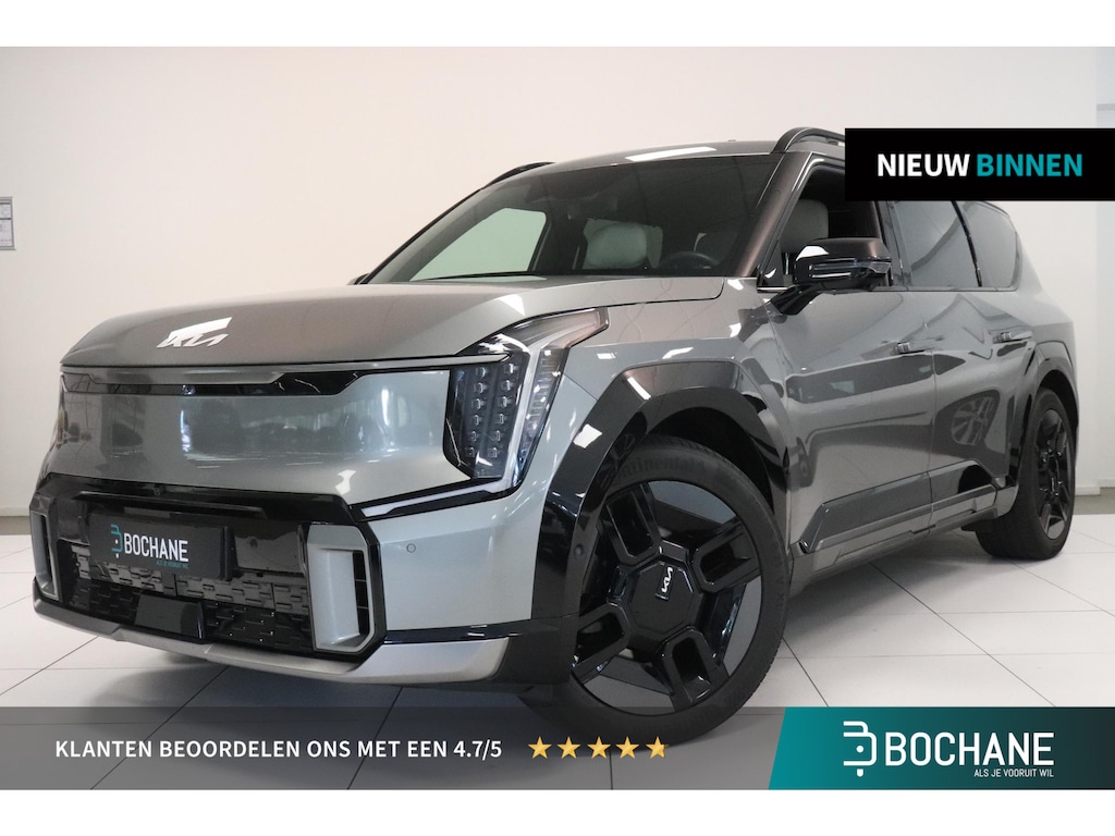 Kia EV9 Launch Edition GT-Line AWD 6p. 99.8 kWh | Panoramadak| Memory | SoH 98% | Stoel koeling | 360 Camera | AppleCarplay AndroidAuto | Matrix LED | Adaptieve cruise |