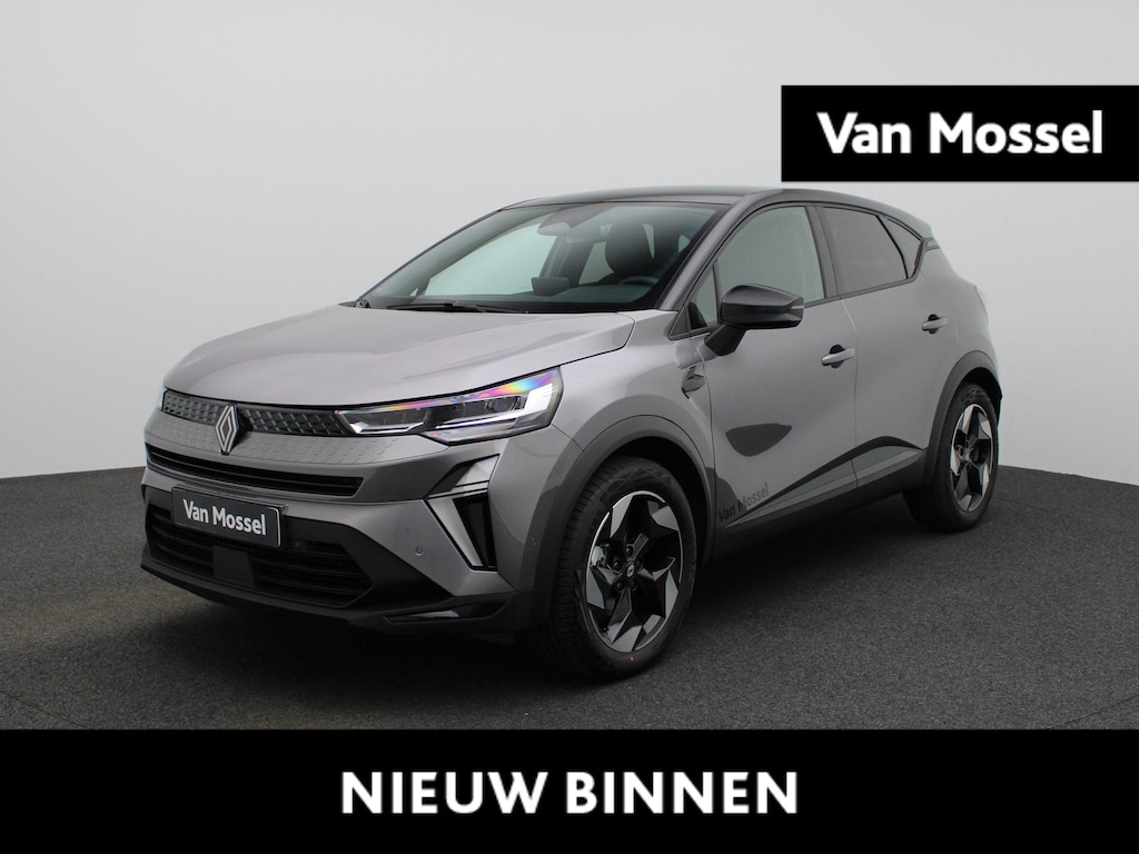 Renault Captur 1.8 E-Tech full hybrid 160 techno | Pack Winter | Camera | Adaptieve Cruise Control | PDC Rondom | 18" LMV | Android Automotive | LED Pure Vision | Keyless | Licht- & Regensensor | Privacy Glass | Draadloze Apple Carplay & Android Auto