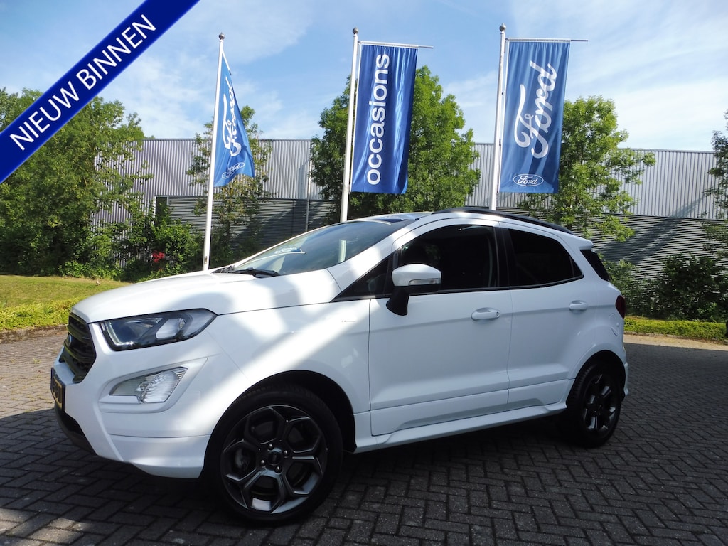 Ford EcoSport 125pk ST-Line Ecc CrC 17i Navi Pdc v+a Nwe.distributie in nieuwstaat