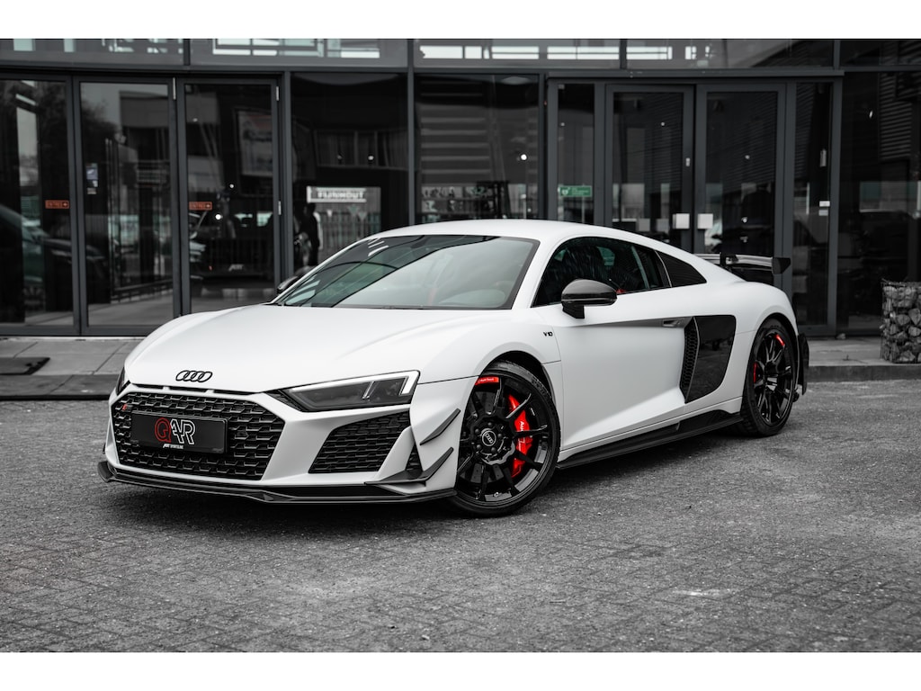 Audi R8 GT V10 139/333 | Limited edition | Suzuka Matt Audi Exclusive | Schaalstoelen | Keramisch | Laser LED | B&O | Xpel