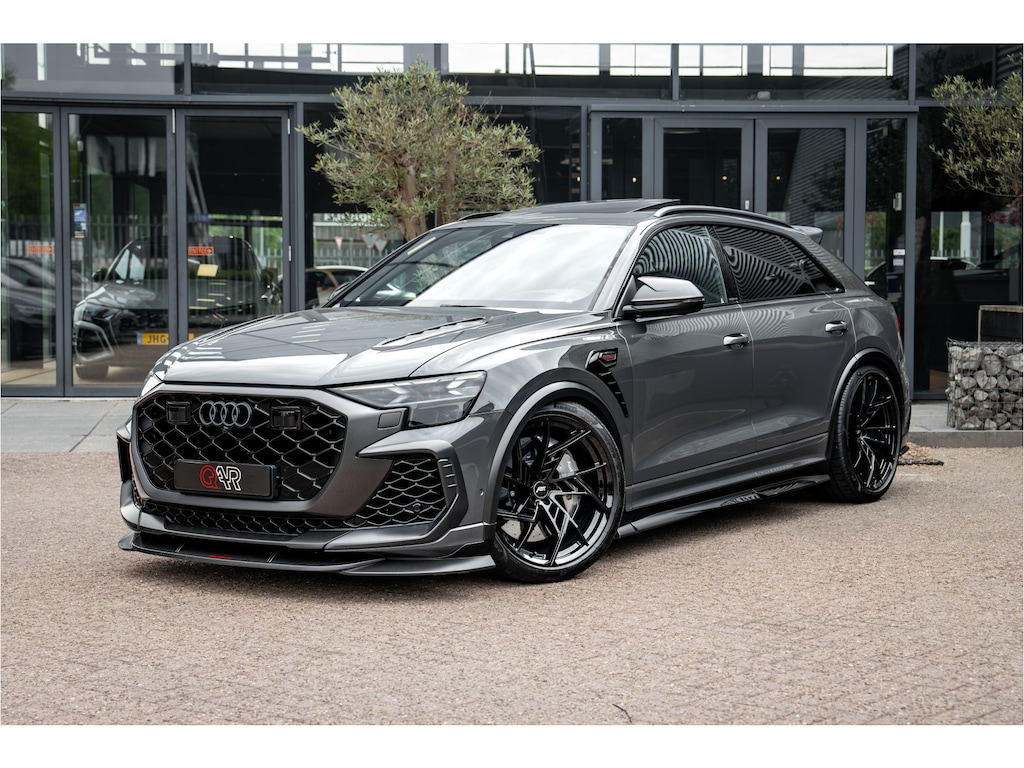 Audi RS Q8 ABT Legacy Edition 1 of 125 760pk | Audi exclusive lak | Advanced onderstel | B&O Advanced | Panoramadak | Massagefunctie | Carbon | Assistentiepakket city + parking | Servosluiting | Trekhaak