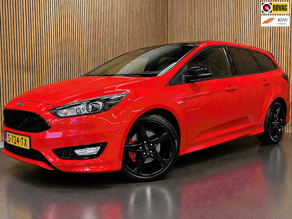 Ford Focus Wagon 1.5 ST-LINE|150 PK|RED & BLACK EDITION|AIRCO|CRUISE CONTROL|KEYLESS GO|PARK-ASSIST|PDC V+A|START/STOP|18'''LMV|
